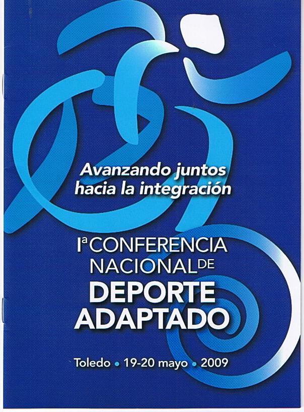 Cartel 1ª Conferencia Nacional de Deporte Adaptado